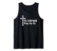 Saint Stephen Pray for Us Protomartyr Confirmations Tank Top