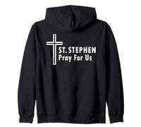 Saint Stephen Pray For Us Protomartyr Confirmations Zip Hoodie