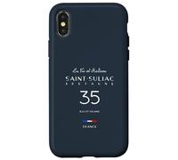 Saint-Suliac 35 Ille et Vilaine Bretagne France Case for iPhone X/XS