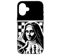 Saint Teresa of Avila Catholic Patron Saint Chess Pieces Case for iPhone 16