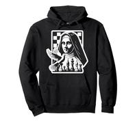 Saint Teresa of Avila Catholic Patron Saint Chess Pieces Pullover Hoodie