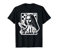 Saint Teresa of Avila Catholic Patron Saint Chess Pieces T-Shirt