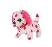 Saint Toy Puppy Electronic Interactive Dog - Walking, Barking, Tail Wagging, Stretching Companion Animal for Kids Toddlers Mqs789 (B, One Size)