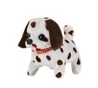 Saint Toy Puppy Electronic Interactive Dog - Walking, Barking, Tail Wagging, Stretching Companion Animal for Kids Toddlers Mqs789 (D, One Size)