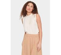 Saint Tropez Aileen Sleeveless Blouse Creme