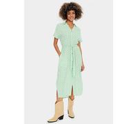 Saint Tropez Blanca Short Sleeve Shirt Dress Zephyr Green