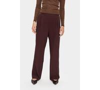 Saint Tropez Celestsz Wide Leg Elastic Waist Trousers In Red Red XS