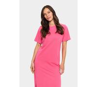 Saint Tropez Faria Short Sleeve Jersey Maxi Dress In Bright Pink Bright Pink L