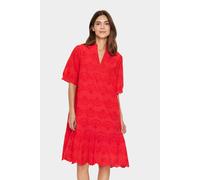 Saint Tropez Geleksa Lace A-Line Dress In Red Red S