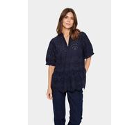 Saint Tropez Geleksa V-Neck Blouse In Dark Navy Dark Navy M