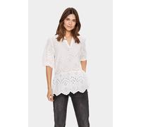 Saint Tropez Geleksa V-Neck Blouse In Off White Off White XL