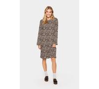 Saint Tropez Ilyssasz Long Sleeves Above Knee Dress Multi S
