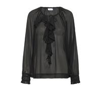 Saint Tropez Laziesz Long Sleeve Blouse In Black Black XXL