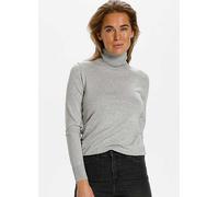 Saint Tropez Mila Rollneck Pullover Pearl Grey Mel
