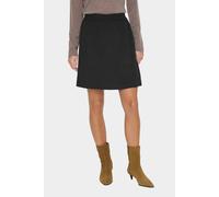 Saint Tropez Milasz High Waisted Knit Mini Skirt In Black Black S