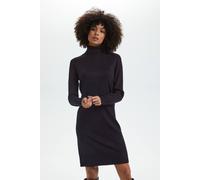 Saint Tropez Milasz Rollneck Dress Plain In Black Black XXL
