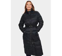 Saint Tropez Nona Long Puffer Coat Black