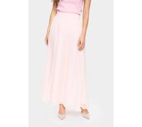 Saint Tropez Women's CoralSZ Elasticated Waist Maxi Skirt in Pale Pink | Size: 2XL