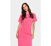 Saint Tropez Women's Faria Short Sleeve Jersey Maxi Dress in Bright Pink | Size: Large Saint Tropez Bright Pink L