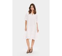 Saint Tropez Women's Geleksa Lace A-Line Dress in Off White | Size: Small