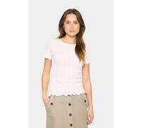 Saint Tropez Women's GruSZ T-Shirt in Pale Pink | Size: XS