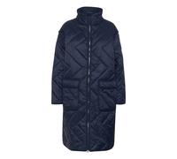 Saint Tropez Women's LucindaSZ High Neck Quilted Jacket in Dark Navy | Size: Small