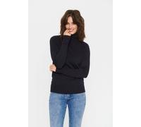 Saint Tropez Women's Mila Rollneck Pullover in Blue | Size: Large Saint Tropez Blue L