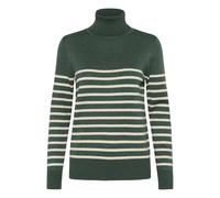 Saint Tropez Women's MilaSZ Roll Neck Long Sleeve Jumper in Bottle Green | Size: 2XL