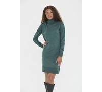 Saint Tropez Women's MilaSZ Rollneck Long Sleeve Knit Dress in Bottle Green | Size: Medium Saint Tropez Bottle Green M