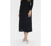 Saint Tropez Women's NoriaSZ Shimmer Midi Skirt in True Black | Size: Medium