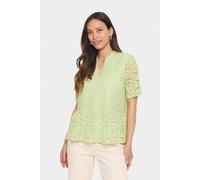 Saint Tropez Women's ZannaSZ Blouse in Green | Size: Large Saint Tropez Green L