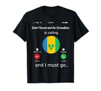 Saint Vincent and the Grenadines Is Calling and I Must Go Sa T-Shirt