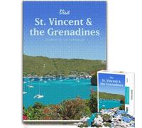 Saint Vincent Wooden Puzzle for Adults, Hobby, 1000 Pieces | For gifting: Jigsaw Puzzle Gift: visual matching for a more organised build alone or together.