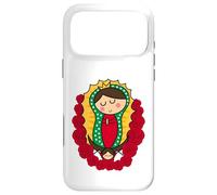 Saint Virgin Mary Cartoon Cute Chibi Christian Religious Case for iPhone 17 Pro Max