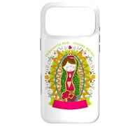 Saint Virgin Mary Cartoon Cute Chibi Christian Religious Case for iPhone 17 Pro Max