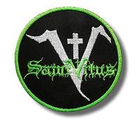 Saint Vitus Patch Badge Embroidered Iron on Applique