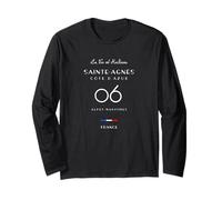 Sainte Agnès 06 Côte d'Azur Alpes Maritimes France Long Sleeve T-Shirt