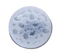 Saints Day Bat Pumpkin Ghost Moon Pentagram Resin Jewelry Making Silicone Mold