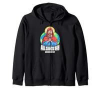 Saints Day November 1st Celebrate All Churches Zip Hoodie