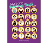 Saints for Girls Coloring Book: Volume 1