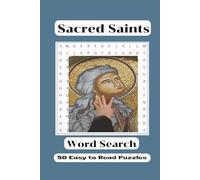 Saints Word Search Puzzle Book: Christian Saints Word Search Puzzle Activity Book about Church, Religion, Saints, Christian Faith, 6 x 9 inches, 100 ... study, classroom, holidays and leisure time