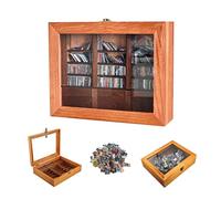SAIONJI Anxiety Bookshelf with 200 Unique Miniature Books - 9.84 x 7.87 Inches - Creative Display and Relaxation Decor, Shake Bookshelf Shake Away Your Anxiety