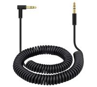 Saipomor Studio3.0 Cable Replacement Coiled Audio Cord Compatible with Beats by Dr.Dre Solo4 Solo3 Solo2 Solo HD Studio2 Studio Pro/Detox Mixr Executive Headphones and Pill Speaker