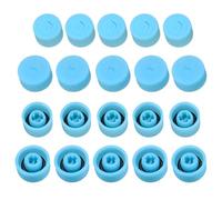 Saipor 20pcs Car Air Conditioner Valve Caps R134a R12 Air Conditioning Service AC System Charging Port Caps(10pcs High Pressure & 10pcs Low Pressure Ac Caps)