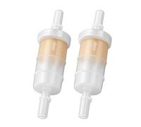 Saipor 2PCS 879885Q 5/16" In-line Fuel Filter Replacement for Mercury for Mariner 4-Stroke Outboards Fit 40 50 60 75-115 135-300HP for 18-7718 35-879885T 35-879885Q 35-879885K Boat Outboard Filter
