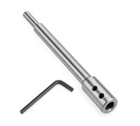 Saipor 6.8 inch Long Forstner Bit Extension, Adding Over 5.6 inch of Drilling Depth to Your Forstner Bit, 3/8-inch Shank Dia, for Wood Turners, Furniture, Carpentry and Construction