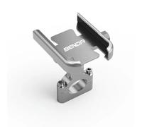 SAIQIAFC For BENDA Chinchilla 300 450 Rock300 LFS700 LFC700 Motorcycle Accessories Handlebar&Mirror Mobile Phone Holder GPS Stand Bracket-Handle Silver