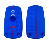 SAIQIAFC For BMW 3 Series Remote Control 2-button Honeycomb Pattern Silicone Key Cover For BMW 5 Series X5 Car Key Case Hollow Style-C