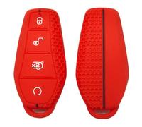 SAIQIAFC For BYD Dolphin Remote Control 4-button Honeycomb Pattern Silicone Key Cover BYD Han Song Yuan Plus Car Key Bag-B