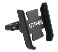 SAIQIAFC For GTR1400/CONCOURS GTR 1400 2007-2021 2022 2023 2024 2025 Motorcycle Handlebar Mobile Phone Holder GPS Stand Bracket-B Black With